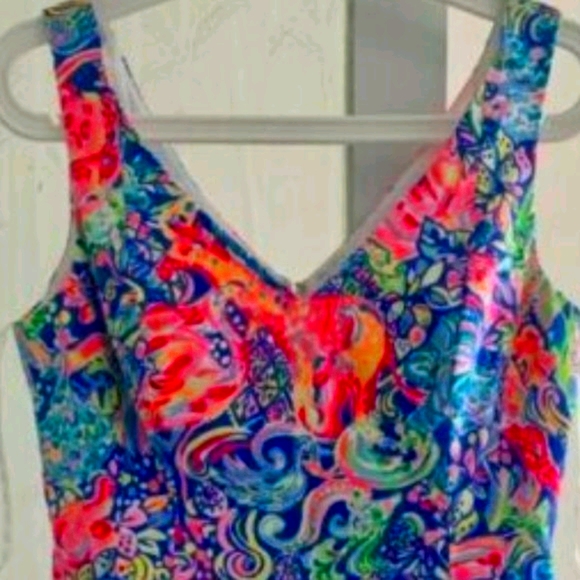 Lilly Pulitzer SHELA Dress SZ 14 - Picture 4 of 5